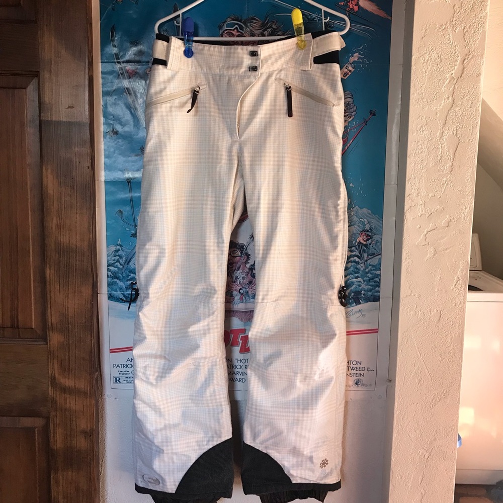 Eider size 42 ( womens 8-10) flannel snowpants!